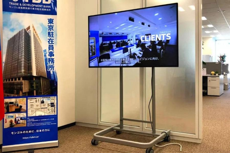 屋内用デジタルサイネージ