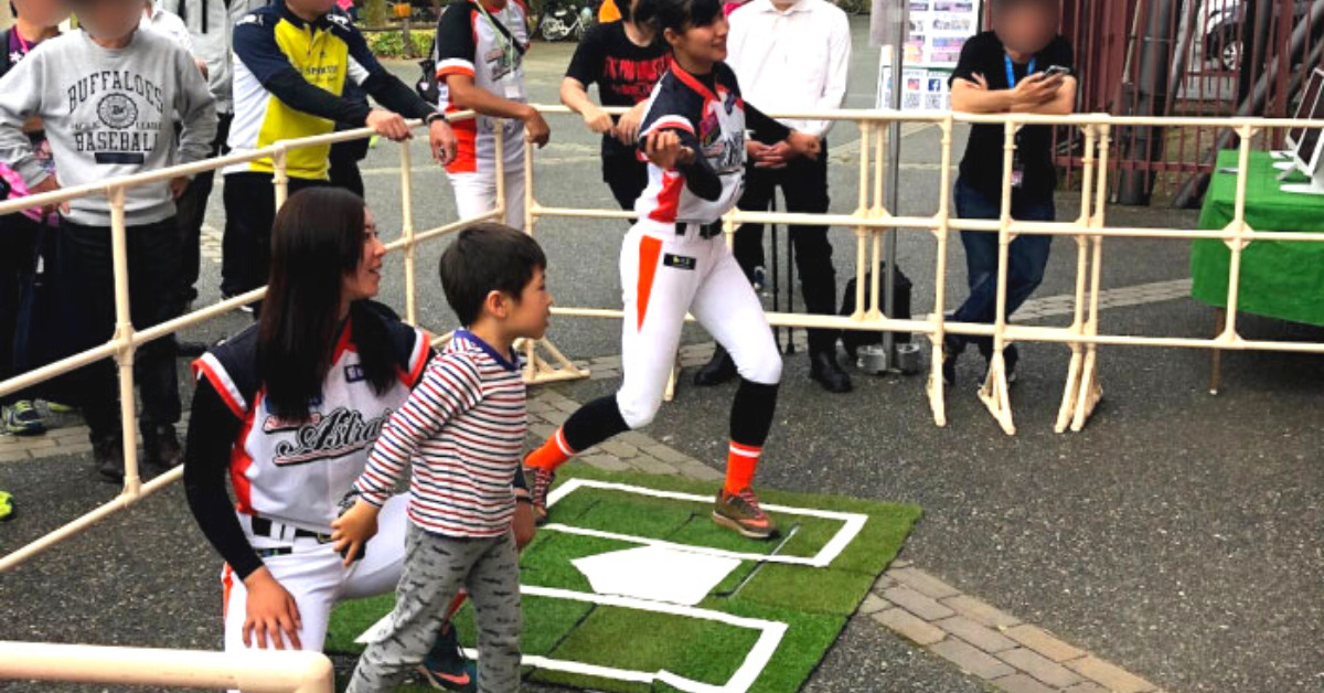 女子プロ野球のLEDレンタル3