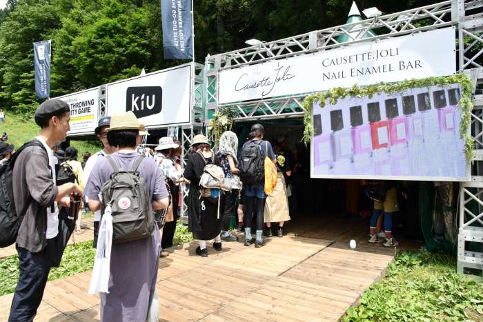 フジロックに屋外LEDモニター