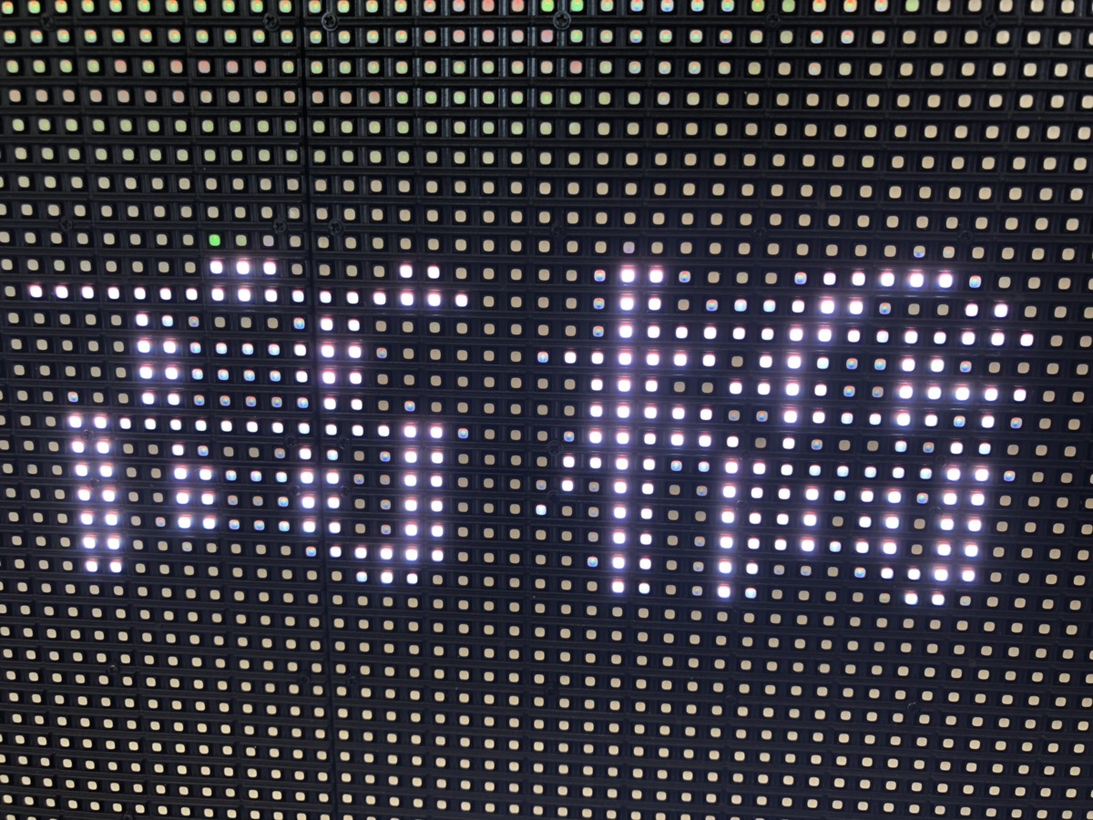 LEDの解像度