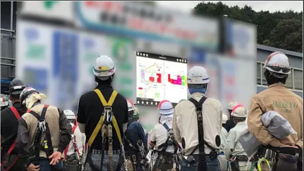 建設現場のサイネージ活用提案