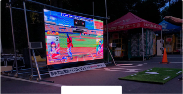 神宮球場での日本女子プロ野球リーグ様へのスポンサー活動