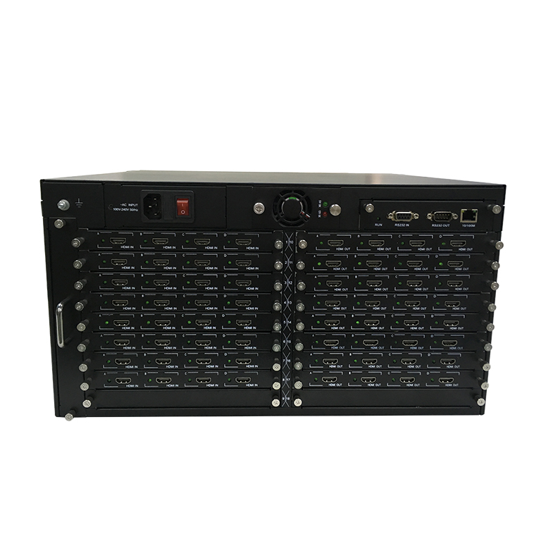 マルチディスプレイ用20入力20出力シームレスマトリックススイッチャー YSM-32B-20H-20H