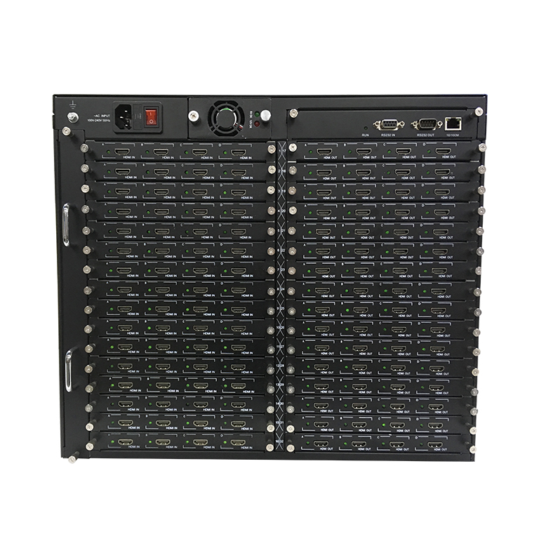 マルチディスプレイ用36入力36出力シームレス マトリックススイッチャー YSM-64B-36H-36H