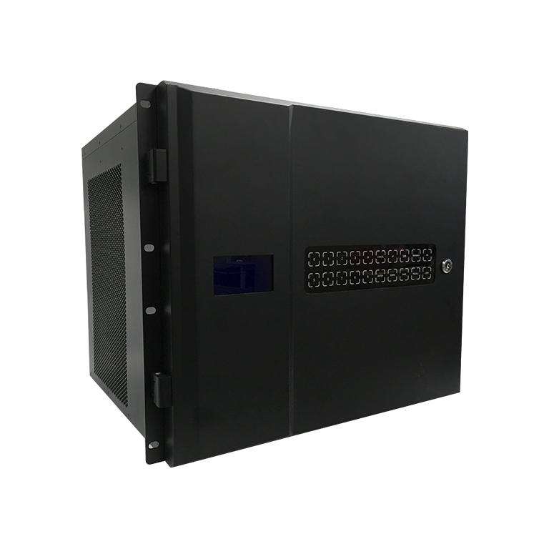 マルチディスプレイ用36入力36出力シームレス　マトリックススイッチャー YSM-64B-36H-36H
