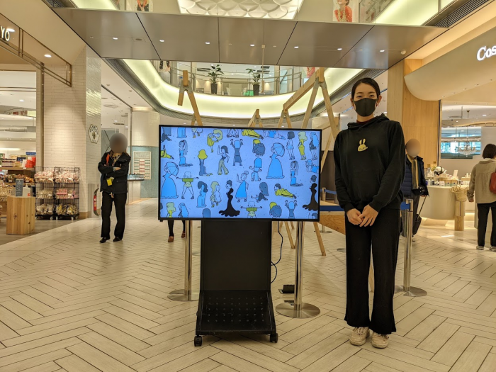 デジタルアート展示用サイネージ
