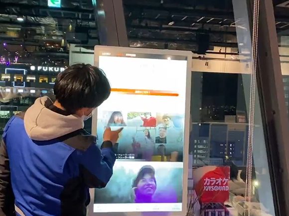 75インチAndroid搭載タッチパネル壁掛屋内用デジタルサイネージ YSD-ID7500Z【台数制限有】
