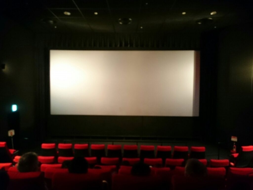映画館のスクリーン