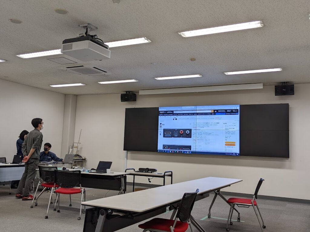 マルチディスプレイの設置イメージ