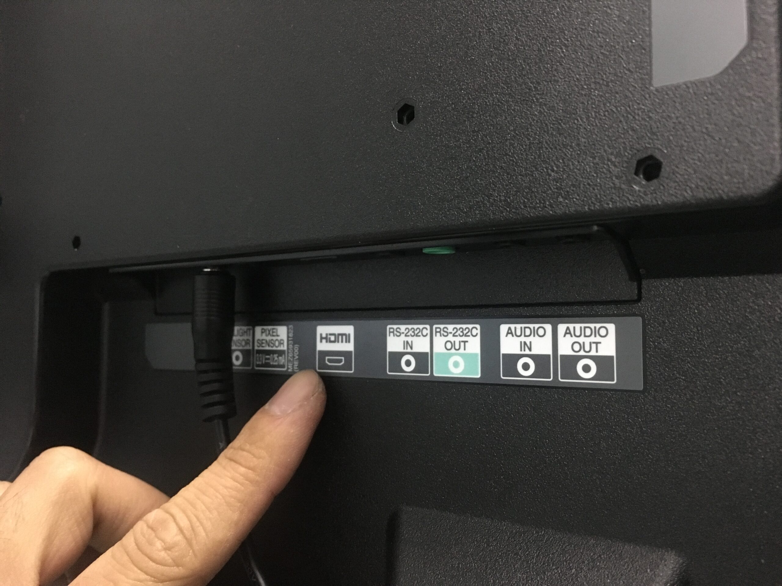 HDMI入力