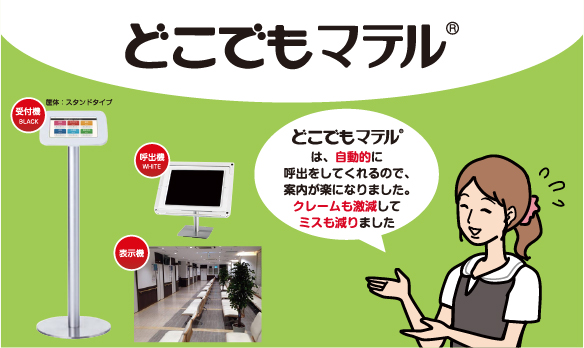 受付・予約システム「どこでもマテル」