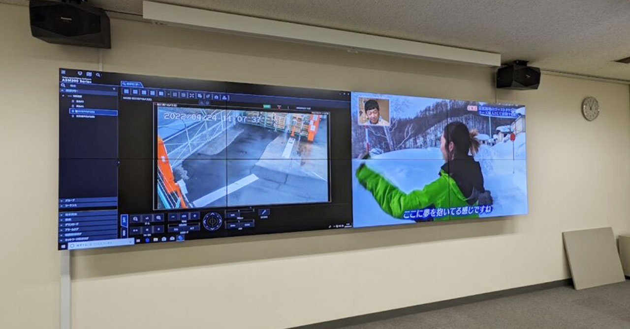 大型液晶マルチモニター用オプションパーツ
