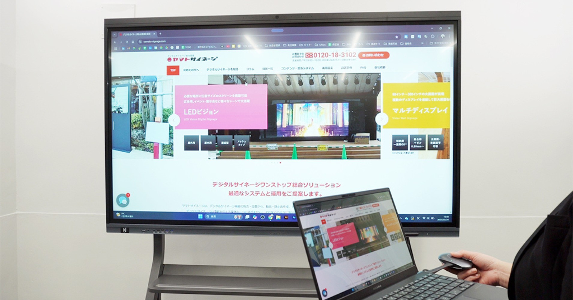 Webサイト・動画表示