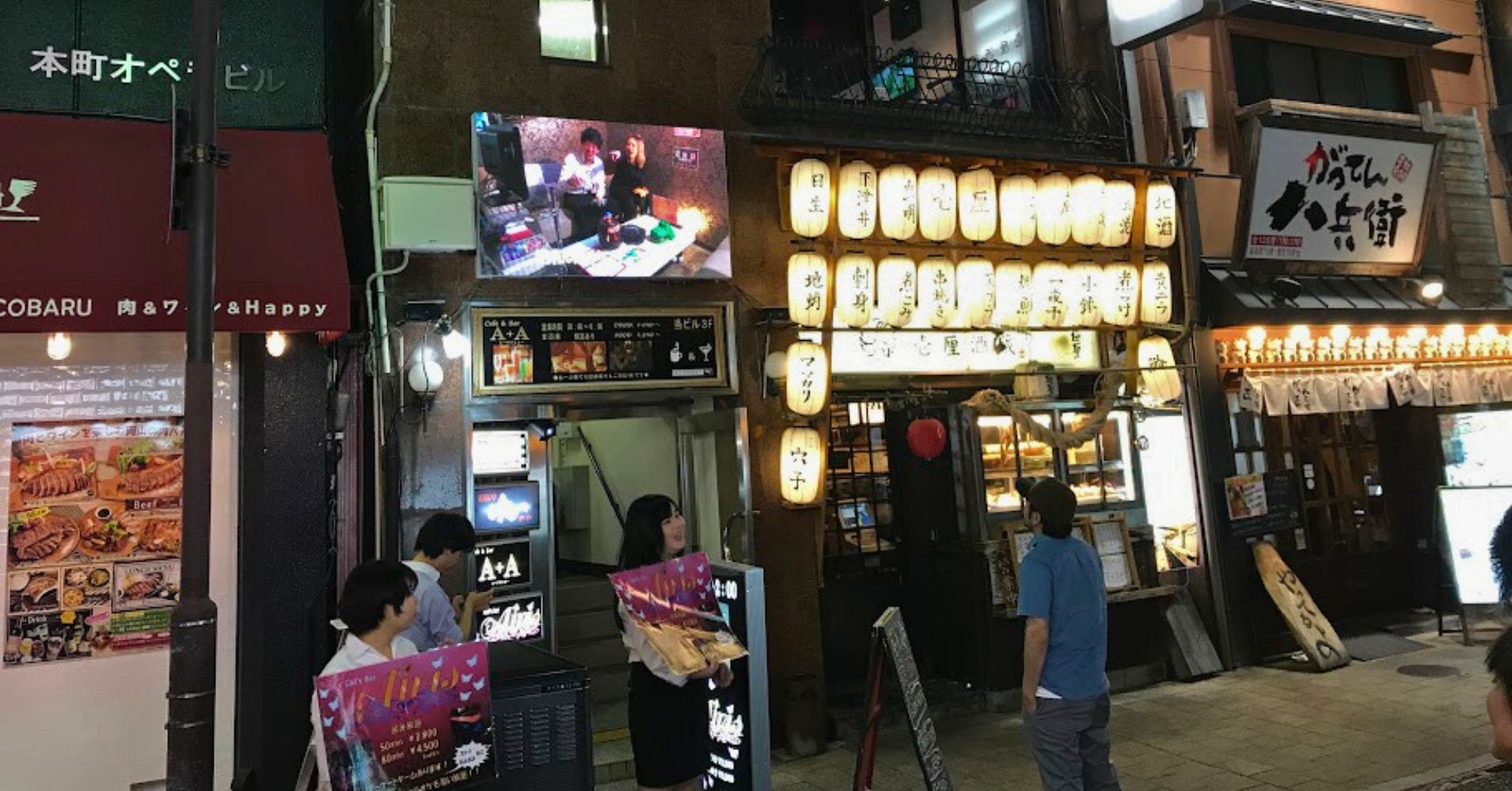 外壁にLEDビジョンを取付ける方法