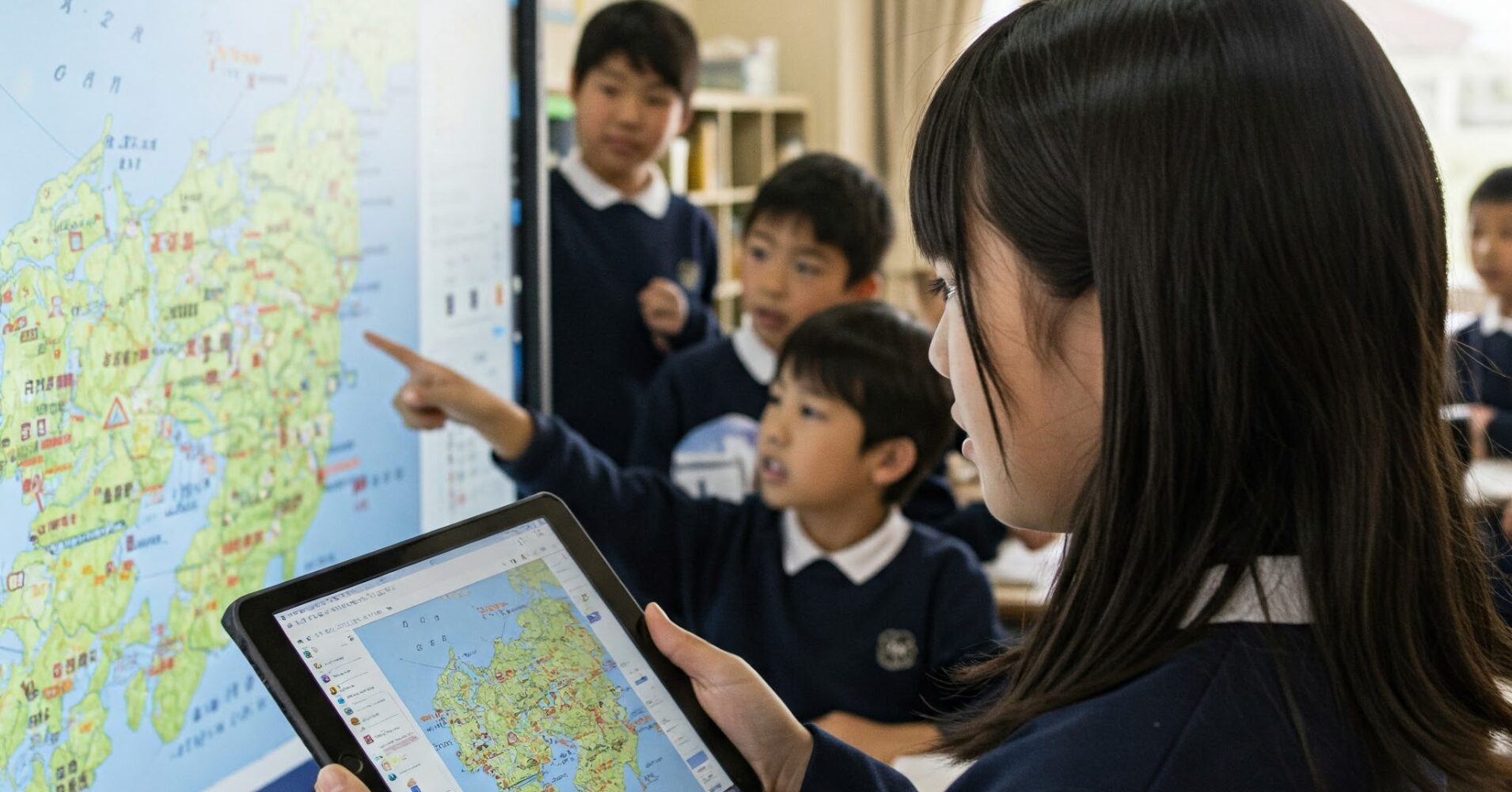 「ケーブルの縛り」から解放される！電子黒板のワイヤレスミラーリングが起こす、現場のコミュニケーション革命