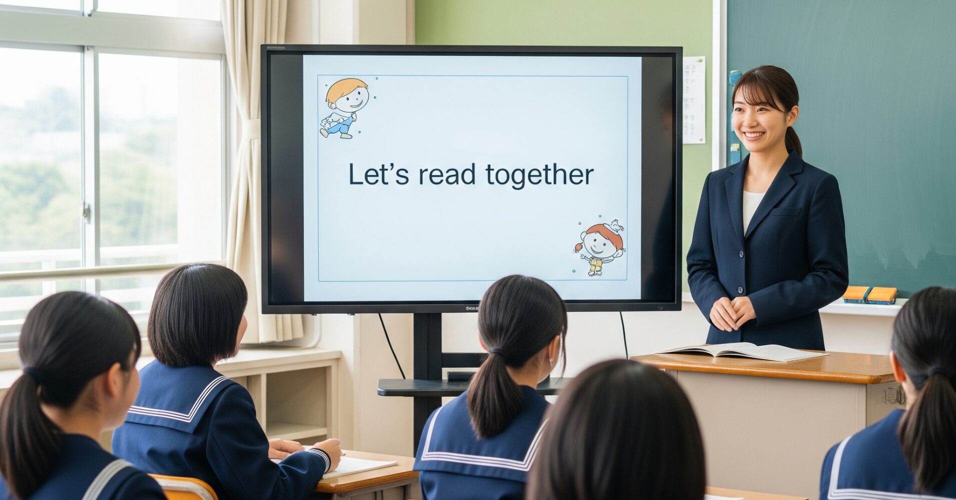 中学英語の電子黒板活用術！4技能5領域を伸ばす9のアイデア